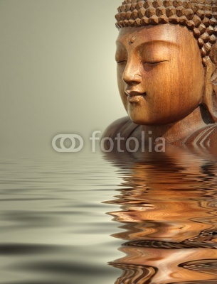 buddha wasser hintergrund