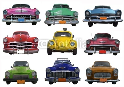 Collection of  Classic  Cars - Cuba