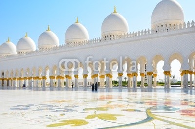 Sheikh Zayed Mosque in Abu Dhabi, United Arab Emirates