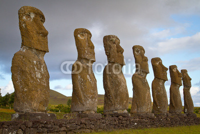 Ahu Akivi, Rapa Nui.