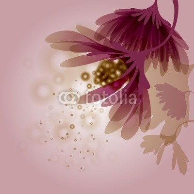 Abstract flower / Wine grape background