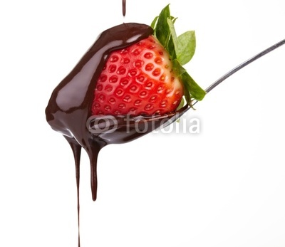 strawberry in chocolate