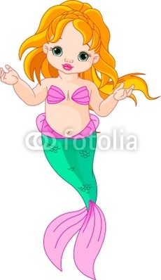 Mermaid baby Girl