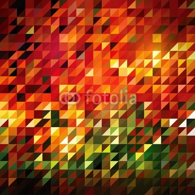 Abstract Triangle- Mosaic