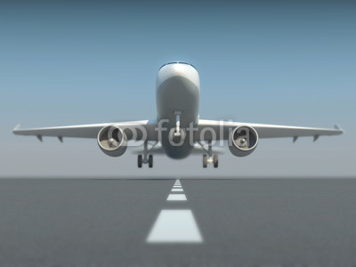 starting airplane