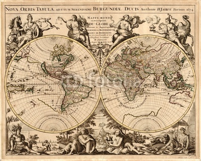 High-Quality Antique Map