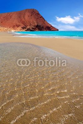 Beach Playa de la Tejita in Tenerife
