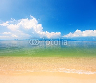 beach and tropical sea. Koh Samui, Thailand