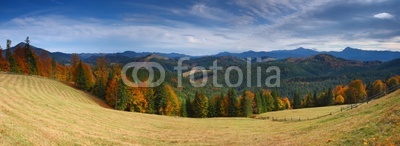 autumn in mountains