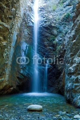 Chantara Waterfalls in Trodos mountains, Cyprus