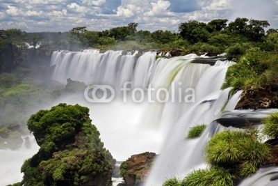 Iguassu Falls is the largest series of waterfalls on the planet,