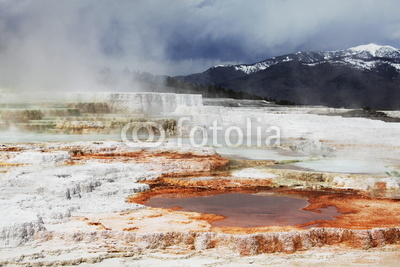 Yellowstone hot spring