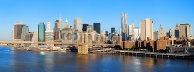 Manhattan skyline panorama