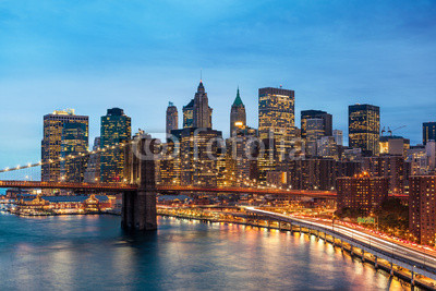 New York Manhattan Pont de Brooklyn