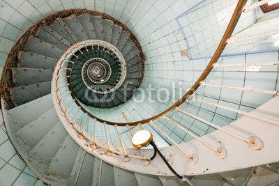 high lighthouse stairs