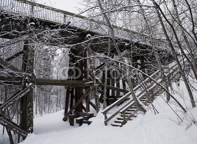 Snowy Bridge