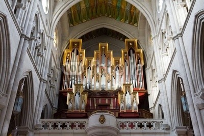 The organ of Madrid's cathedral