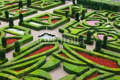 jardin français, Villandry, France