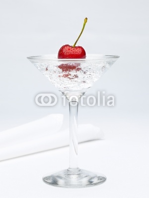 cherry on cocktail