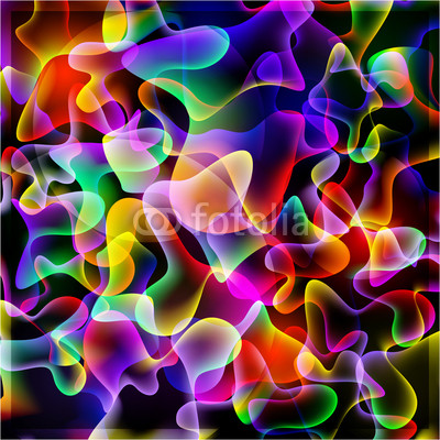abstract colorful vector ornament