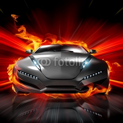 Hot car. My own car design.