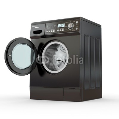 Open washing machine