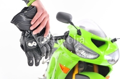 motorcyclist gloves