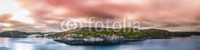 Landschafts Panorama bei Stenungsund in Schweden